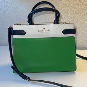 Kate Spade Green Staci Medium satchel